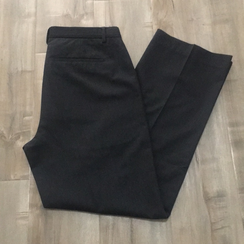Calvin Klein | Black & White Pinstripe Pants